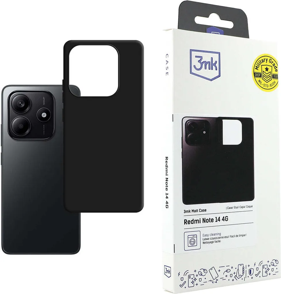 Etui 3Mk Matt Case Do Redmi Note 14 4G - 6