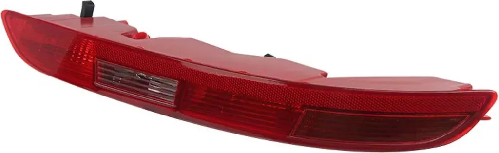 Réflecteurs de pare-chocs Miststyle pour Audi Q3 8UB 2011-2014 Rouge
