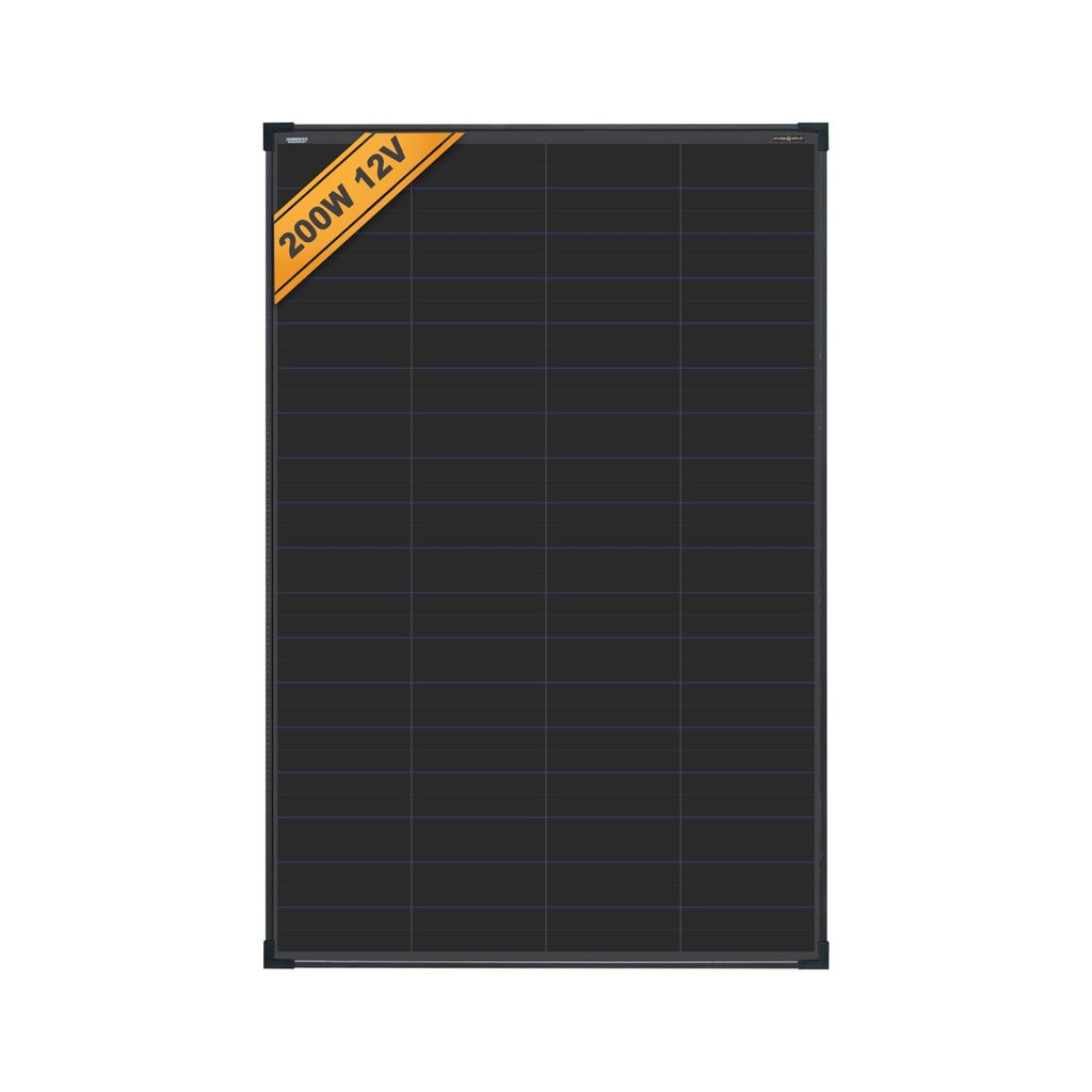 enjoy solar® Solarpanel HPBC Solarmodul 200W 12V (Full Produktbild 