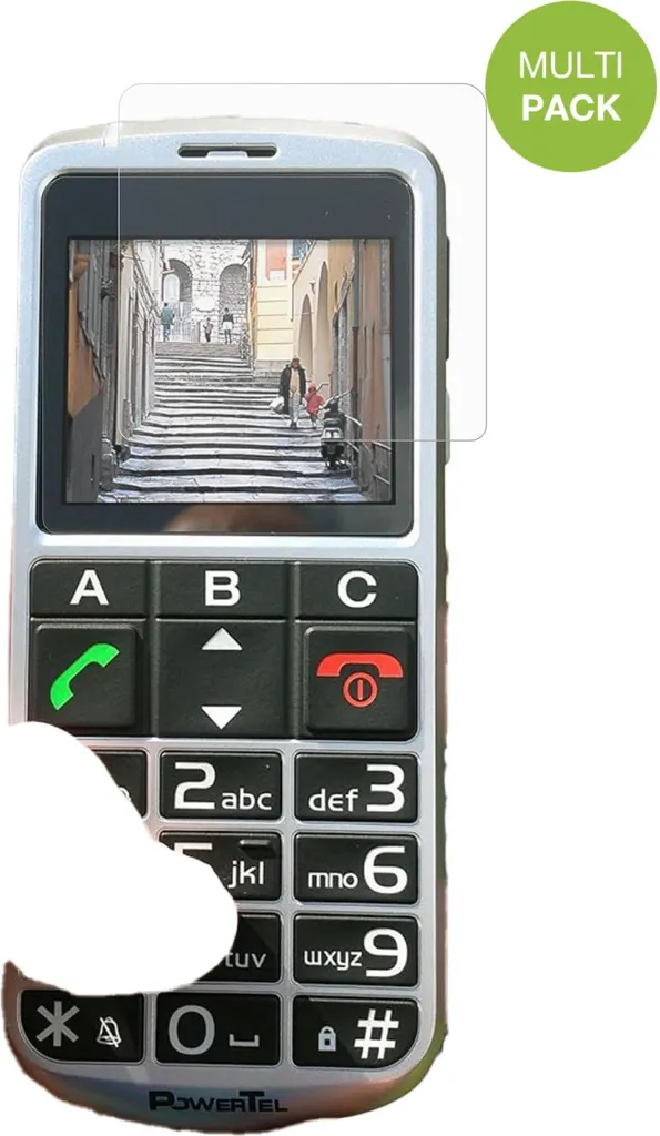 4x Pellicola Amplicomms PowerTel M8000 Protezione Schermo Antiriflesso dipos - 2
