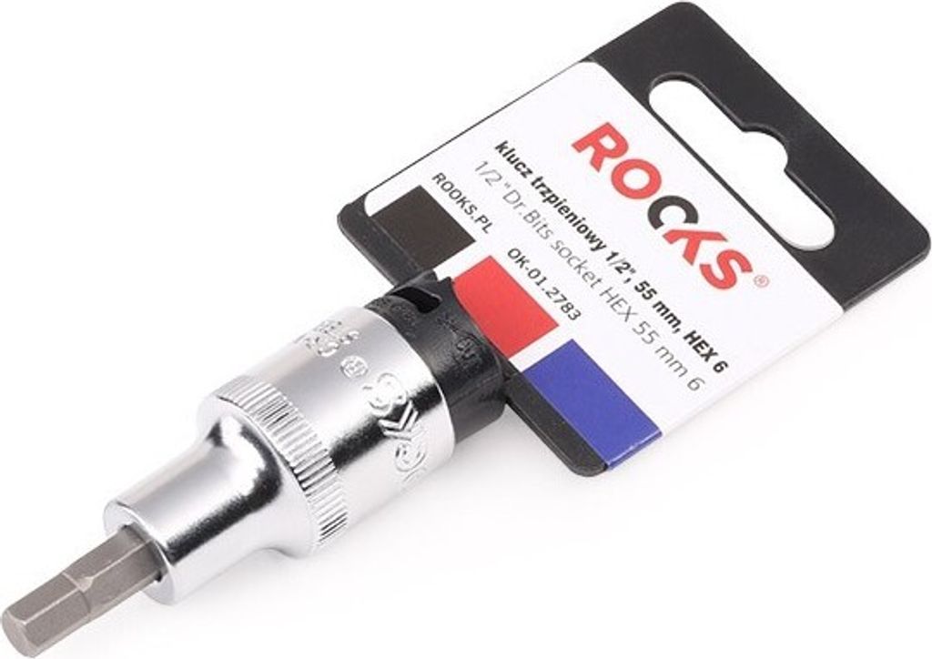 ROOKS Steckschlüsseleinsatz OK-01.2783 55 mmmm Chrom-Vanadium-Stahl