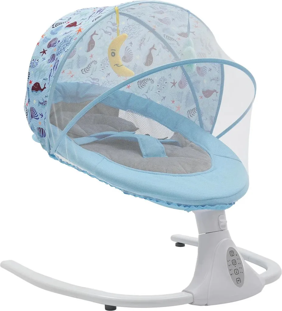 Dormir enfin : Berceau automatique avec minuterie contre l'agitation bébé