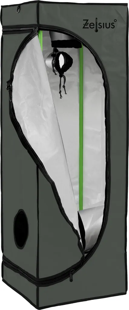 Zelsius Grow Box 40x40x120 cm - Tenda da Coltivazione Indoor Professionale