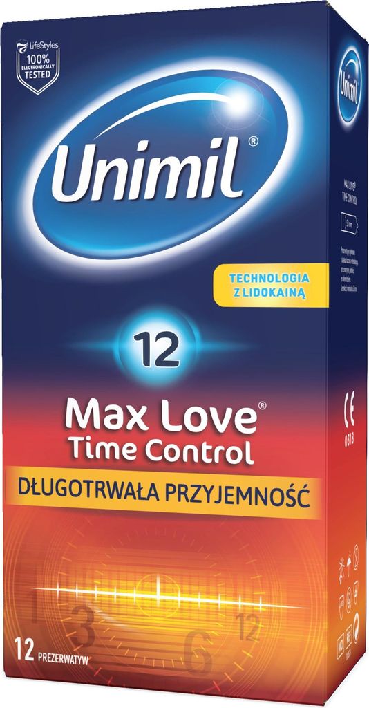 Unimil Max Love - Zeitkontrolle 12 Stk.