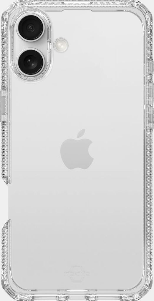 ITSKINS SPECTRUM R // CLEAR, Cover, Apple, iPhone 16, 15,5 cm (6.1"), Transparent