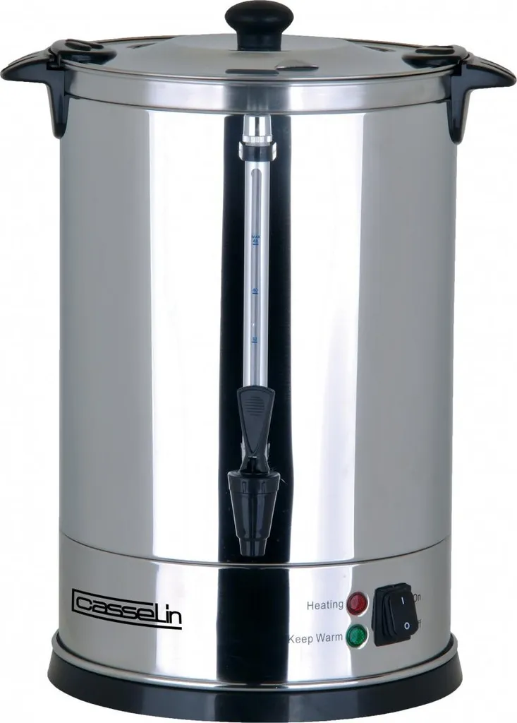 Percolateur 48 Tasses Casselin avec Filtre Inox Permanent et Double Paroi