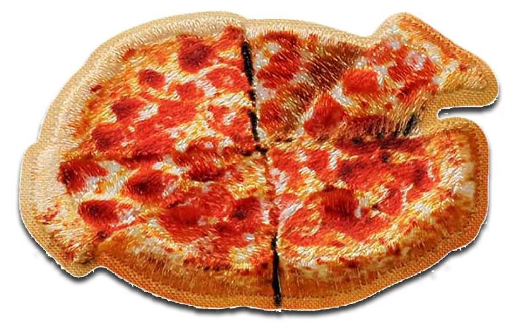 Mono-Quick Pizza 3D - nažehlovací nášivka, nažehlovací Obrázek produktu 