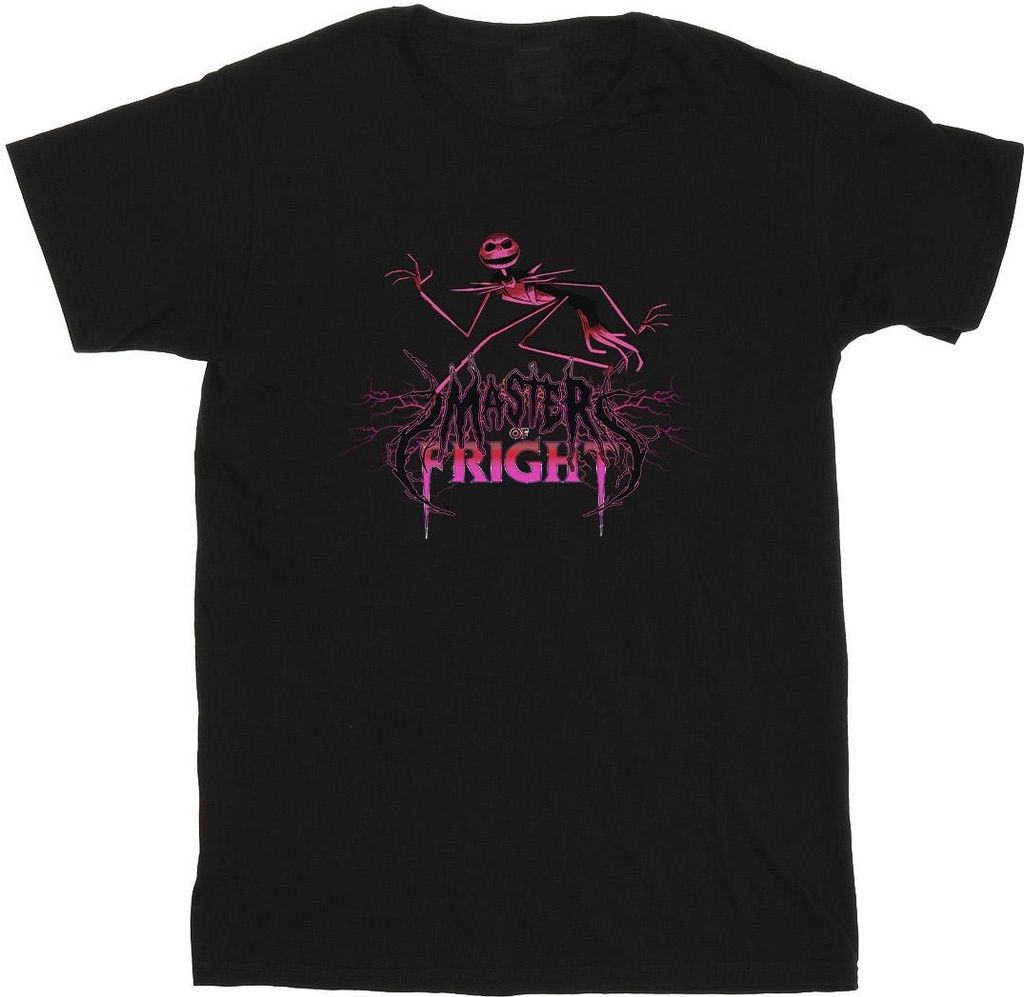 The Nightmare Before Christmas - "Master Fright" T-Shirt für Herren BI52657 (L) (Schwarz)