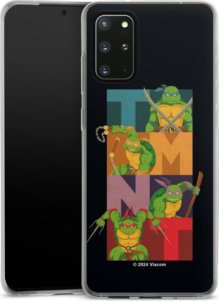 DeinDesign Slim Hülle für Samsung Galaxy S20 Plus Silikon Case Ultra Dünn Handyhülle Fanartikel Offizielles Lizenzprodukt Teenage Mutant Ninja ...