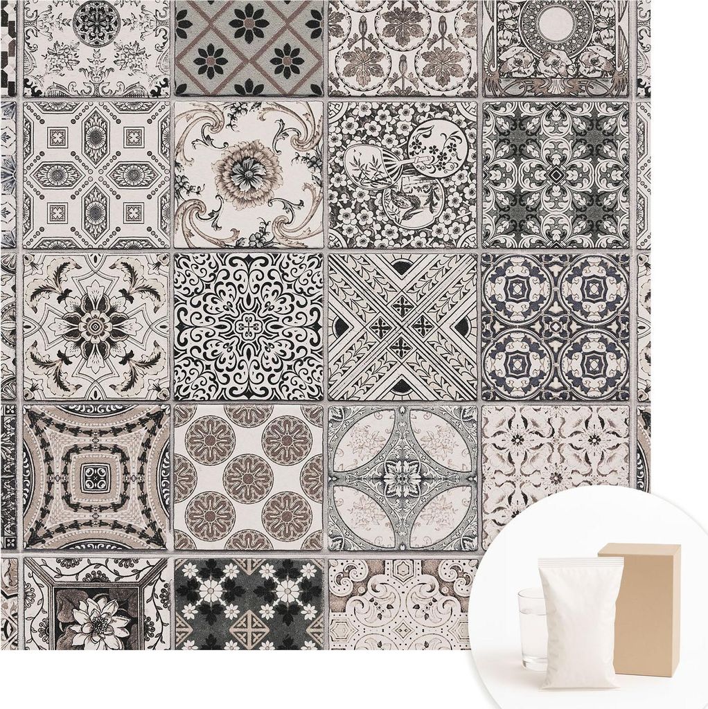 Fototapete - Wandbilder für Wohnzimmer - 250x250 cm - Dekorative Wandfolie - Modernes Design für Wanddekoration - Tapeten für Innenräume - Flie...