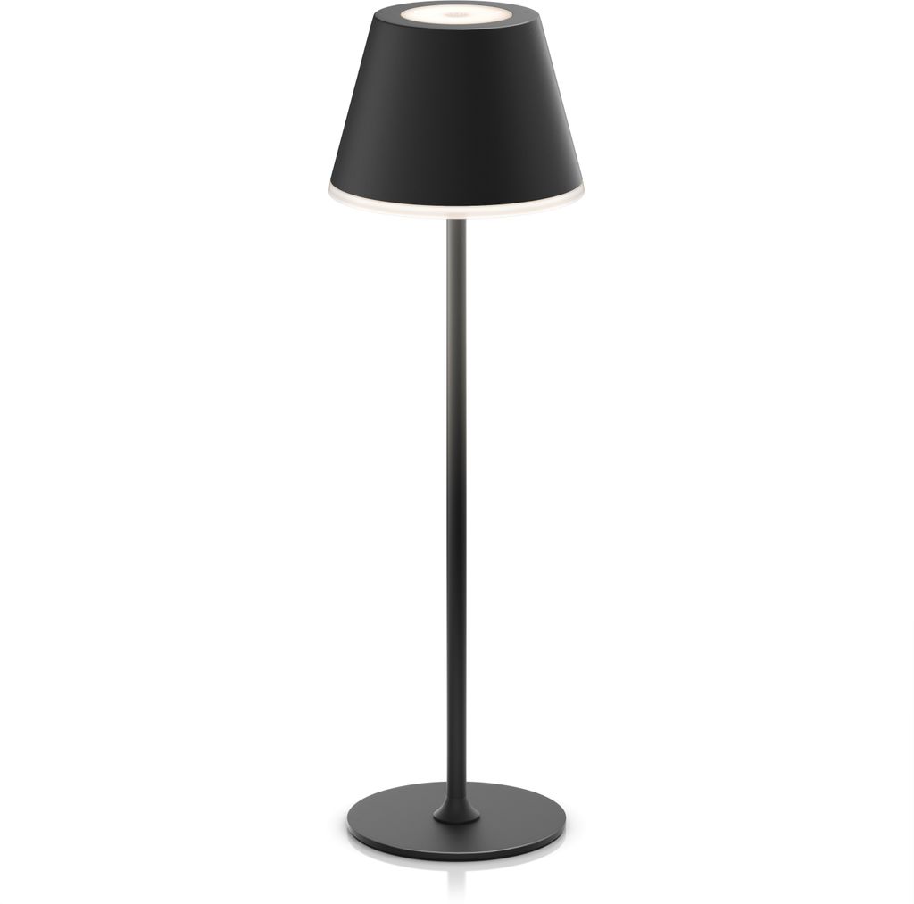 Brandson Tischlampe kabellos, LED Tischleuchte, Nachttischlampe, dimmbar, Touch, Akku Tischleuchte mit USB Ladestation, warmweiß, neutralweiß, ka...