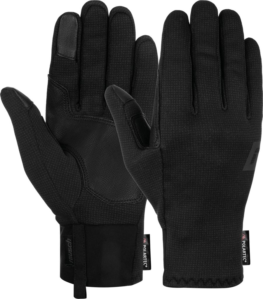 Reusch Fingerhandschuhe Nanuq POLARTEC HF PRO TOUCH-TEC warm, winddicht und extra atmungsaktiv 7700 black 8.5
