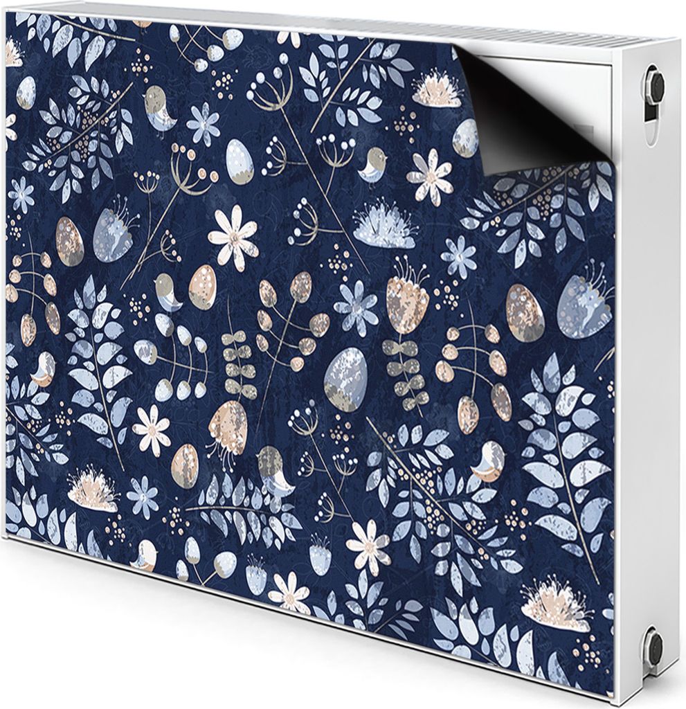 Magnet Heizung Verkleidung Abdeckung Heizung Heizkörperabdeckung 80x60 cm - Skandinavisch, verlässt
