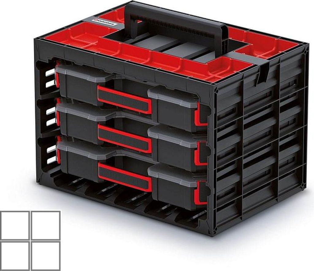 Organizzatore TAGER CASE - nero Immagine del prodotto 