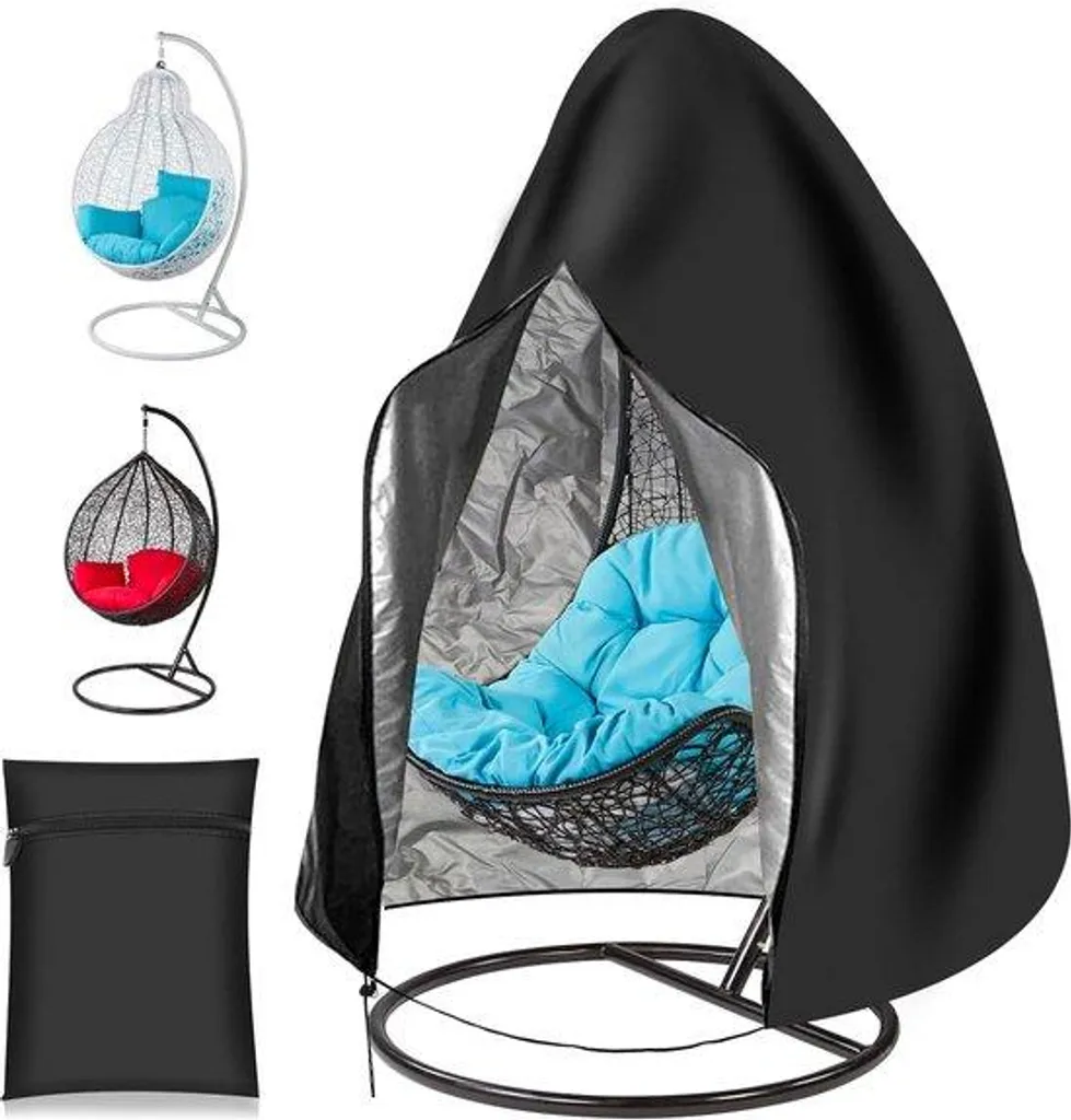 Housse bain de soleil 420D Noir - Imperméable & Coupe-vent