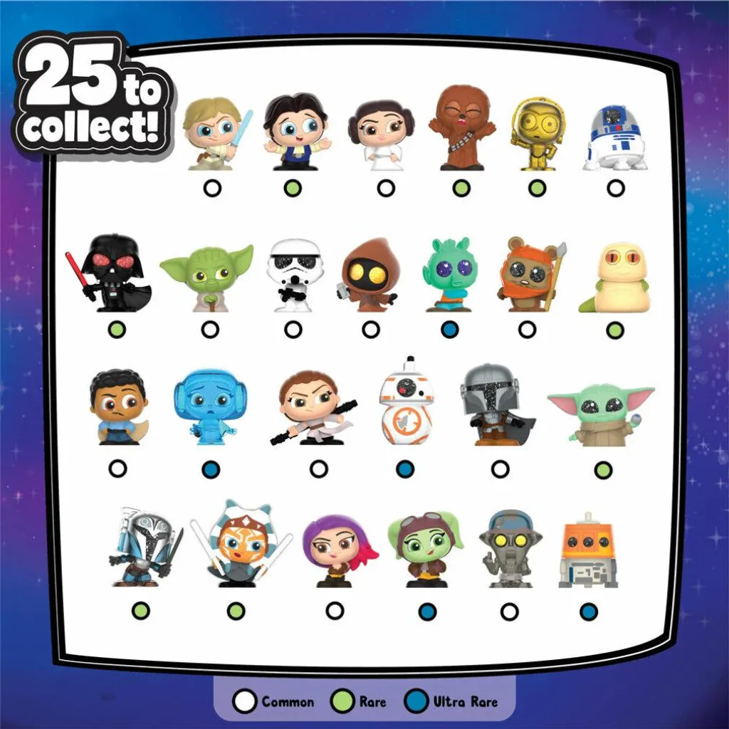 Star Wars Doorables Série 1 : Capsule Surprise Mini Figurines Disney