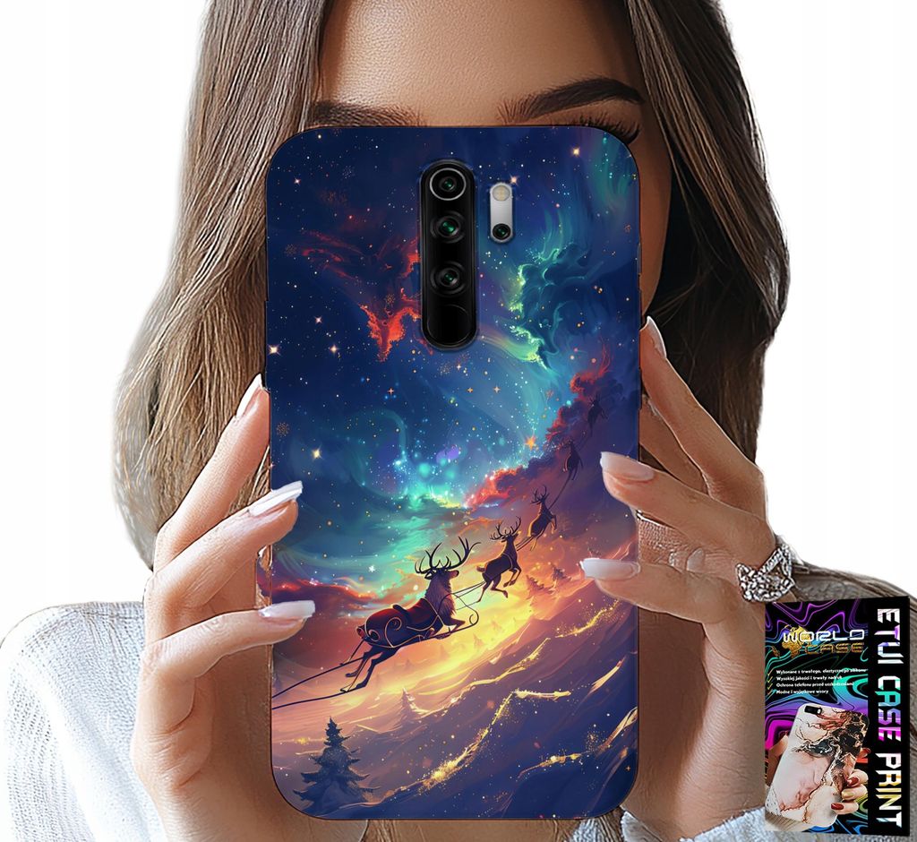 Hülle Für Xiaomi Note 8 Pro - Rentier Süsses Rentier Weihnachtsdesign