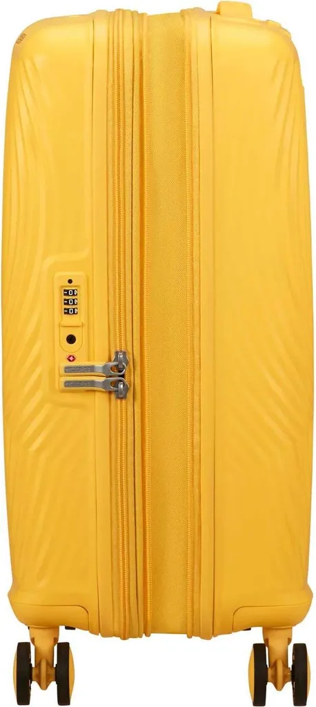 Valise cabine extensible Mickey Magic 55 cm - Trolley rigide jaune