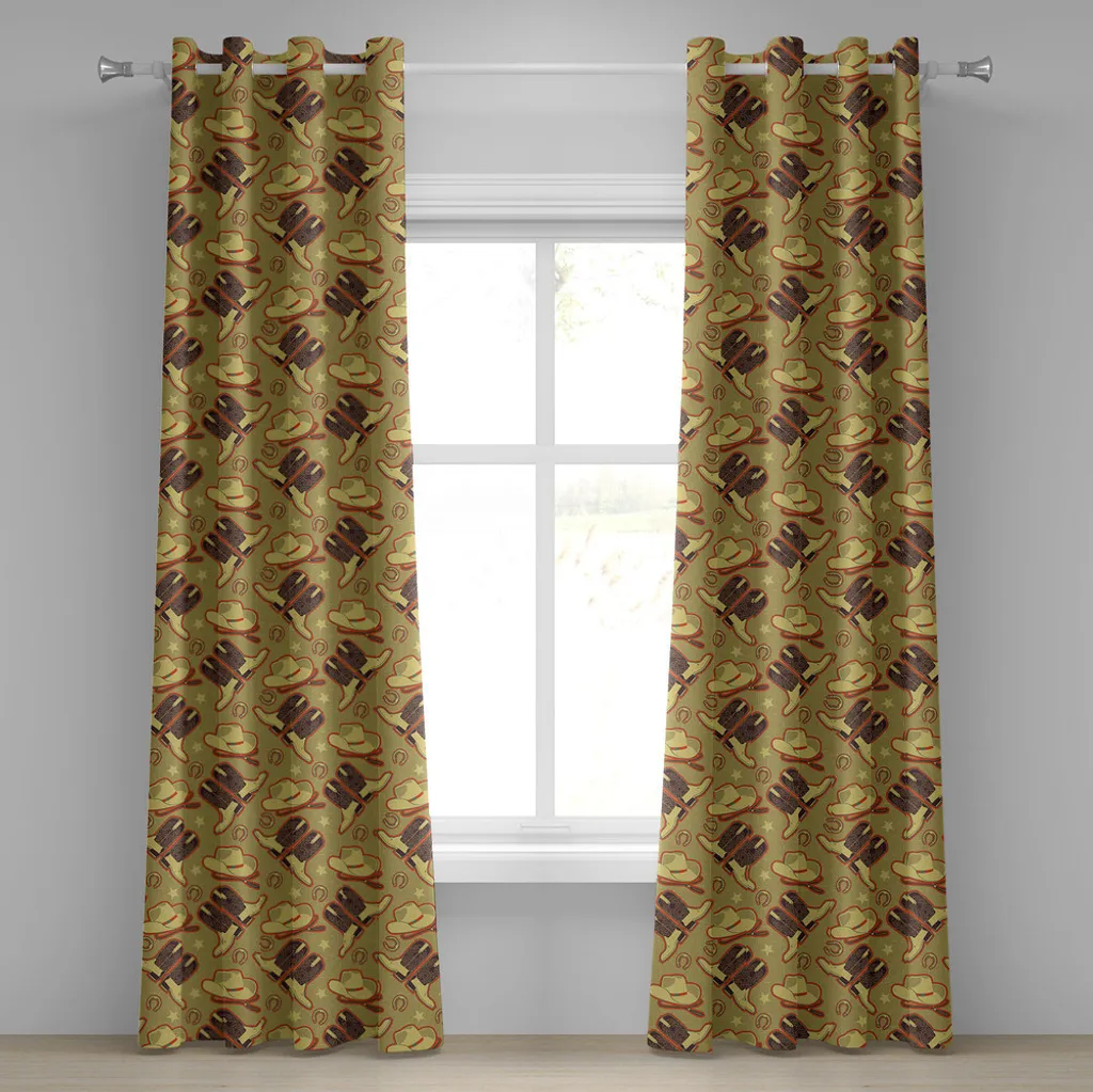 Tenda Western ABAKUHAUS Lavabile | Tende Cowboy 2 Pannelli 280x245