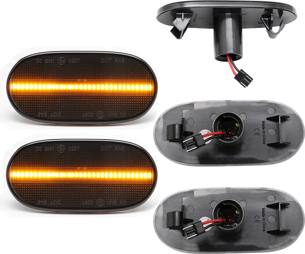 Coppia Luci Ingombro LED Fumé Mercedes Sprinter W906 | Look Nero Custom