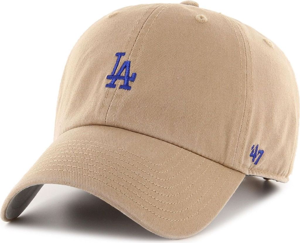 47 Brand Adjustable Cap - BASE RUNNER LA Dodgers khaki