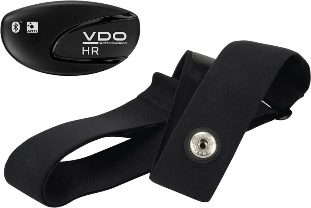 Ceinture cardio sans fil VDO émetteur ANT+ BLE pour GPS R5