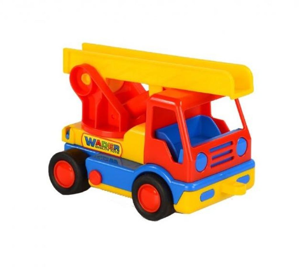leiterwagen 19 cm rot/gelb