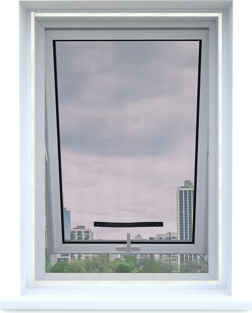Moustiquaire anti-insectes pour fenêtre de toit, grille métal 130x150cm
