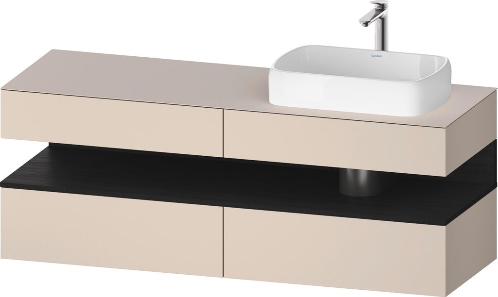 DURAVIT QA4778016830010 QAT KWTU WH Eck 1600x550x600 Tp. Smt