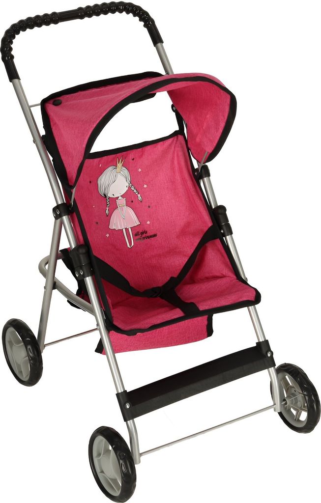 Kinderwagen für Puppen mit Verdeck Produktbild 15