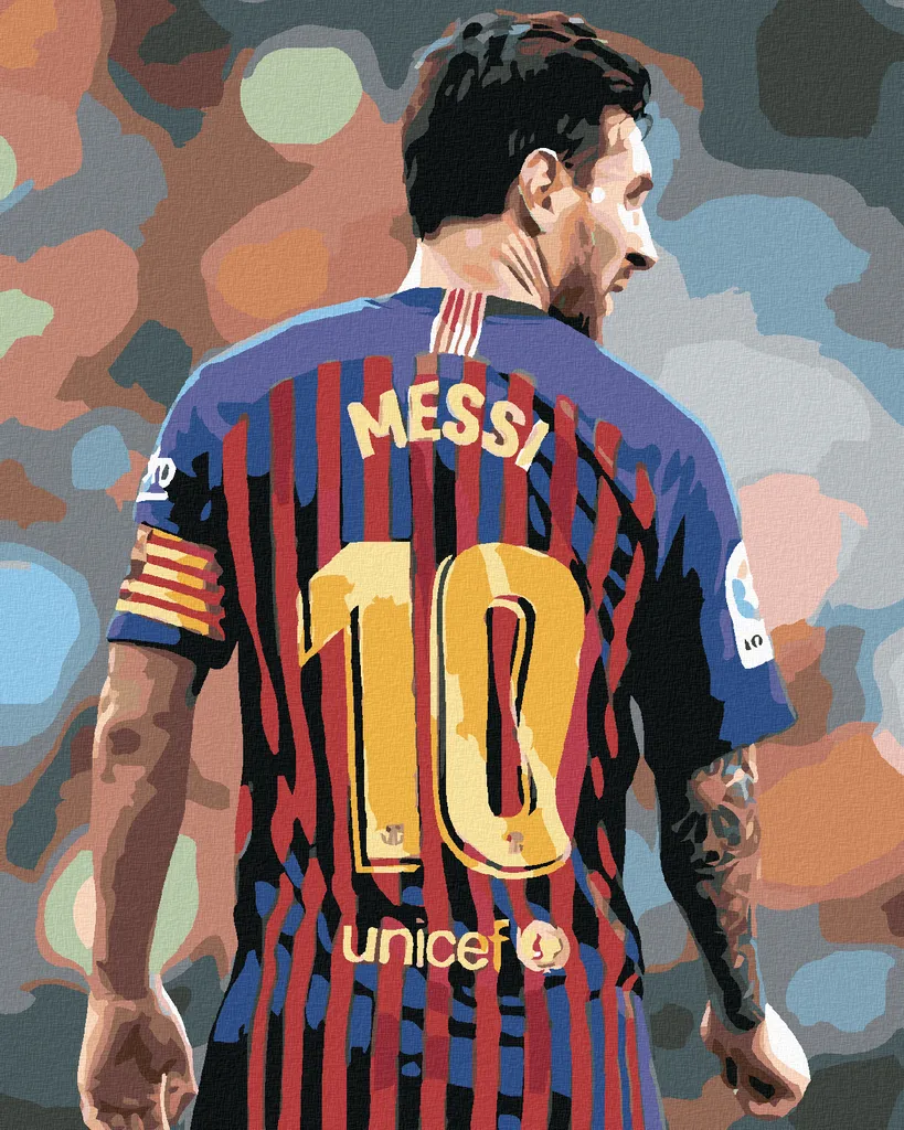 Regalo Perfetto: Zuty Messi Diamond Art 40x50 cm Intelaiato