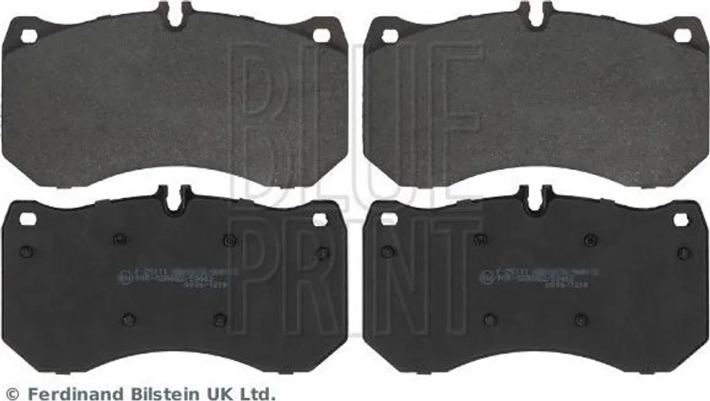 Jeu de plaquettes de frein avant pour Audi A6 A7 A8 motorisation 4.0-6.3