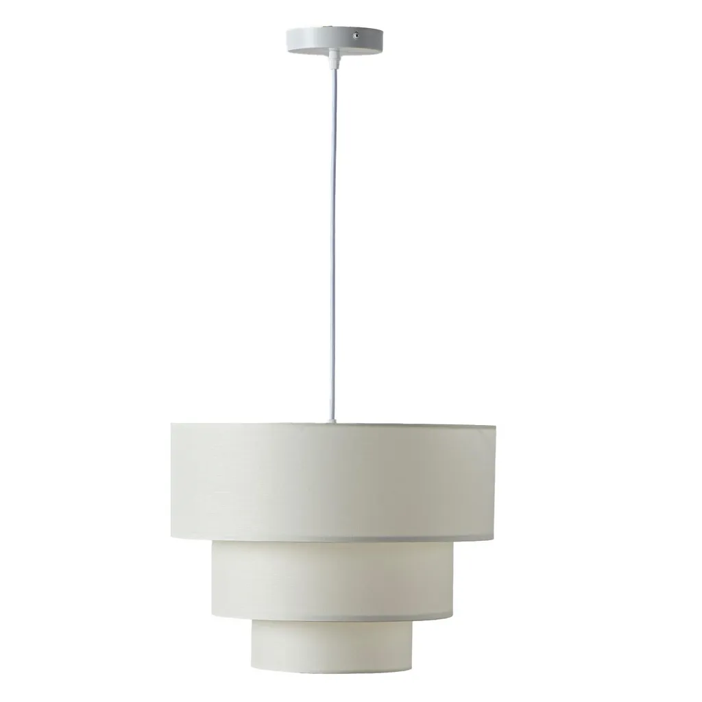 Lampada a Sospensione Tessile LEVEL 38cm - Design 3 Livelli E27 - 3
