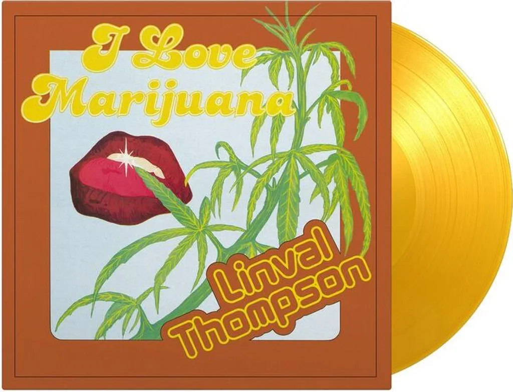 Linval Thompson I Love Marijuana Vinyle Jaune 180g Edition Limitée