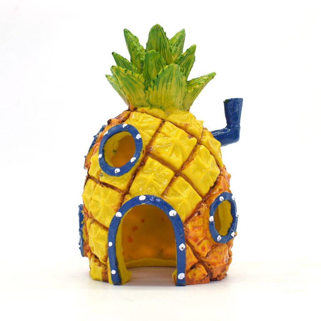 AQUARIUMDEKORATION Ananas 12cm L für Aquarium Produktbild 