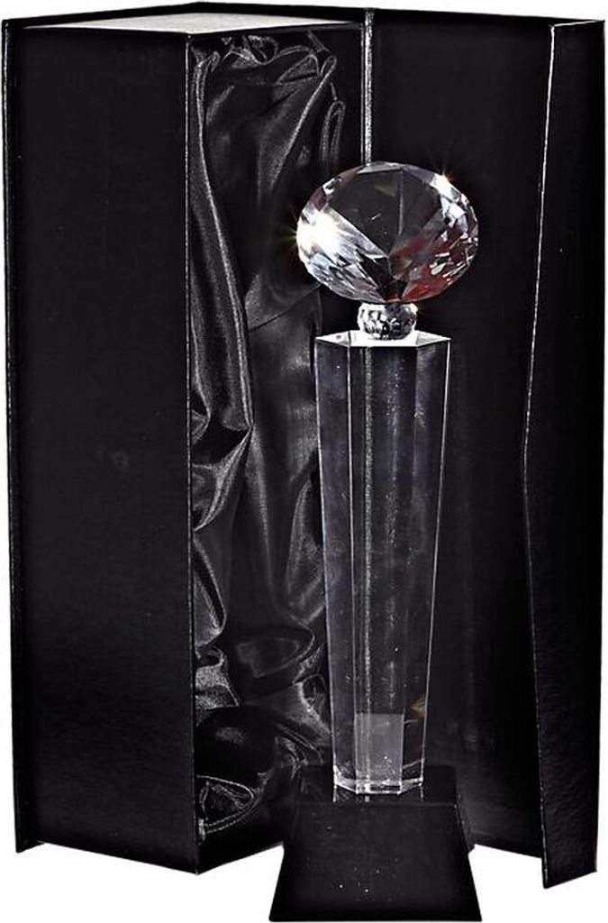 Glastrophäe Pollux Pokal 25cm