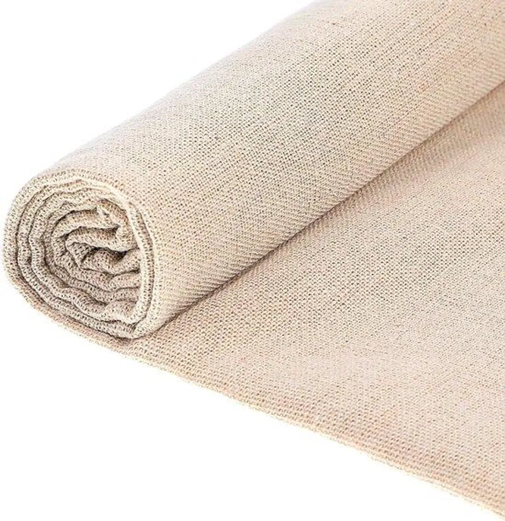 Tissu en lin pour loisirs créatifs 150x50 cm idéal scrapbooking et art