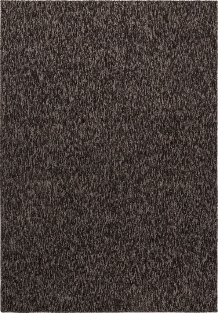 Villa Möbel Nizaro Wohnzimmer-Teppich, Schlingenteppich, Schlinge, Einfarbig, Farbe:Braun, Grösse:280x370 cm