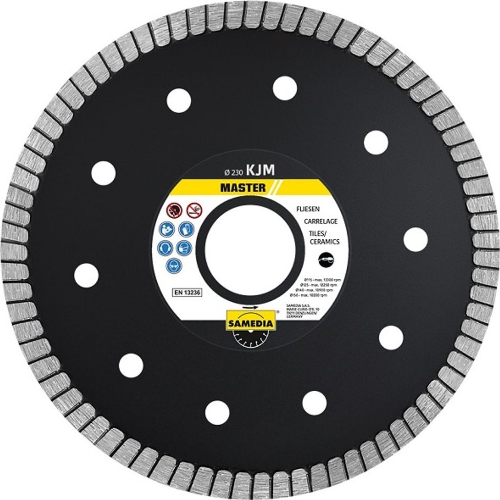 Samedia Master KJM Diamant-Trennscheibe Ø 300 mm