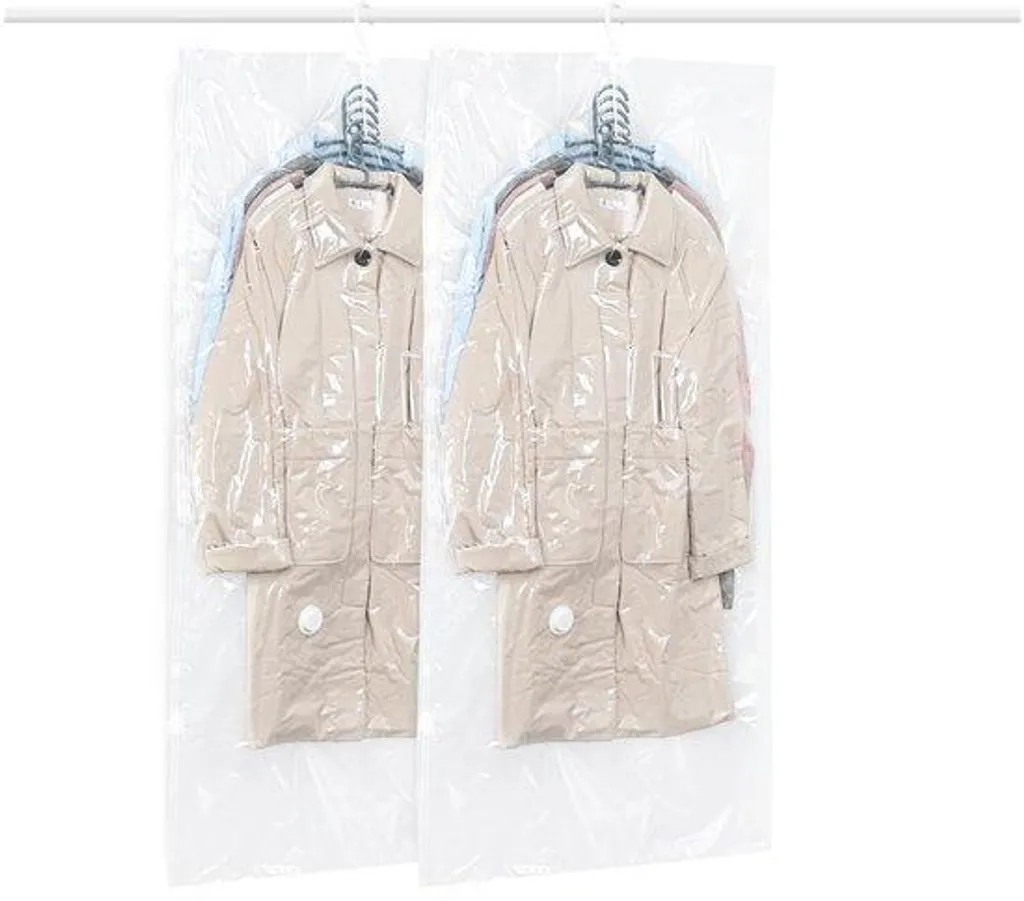 Rangement sous vide voyage sans aspirateur pour valise et sac à dos x2