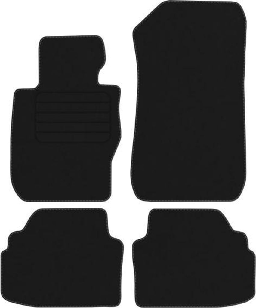 Velours Fußmatten für BMW 3 E92 Coupe xDrive Bj. 2006 – 2013 Passform NEU BASIC