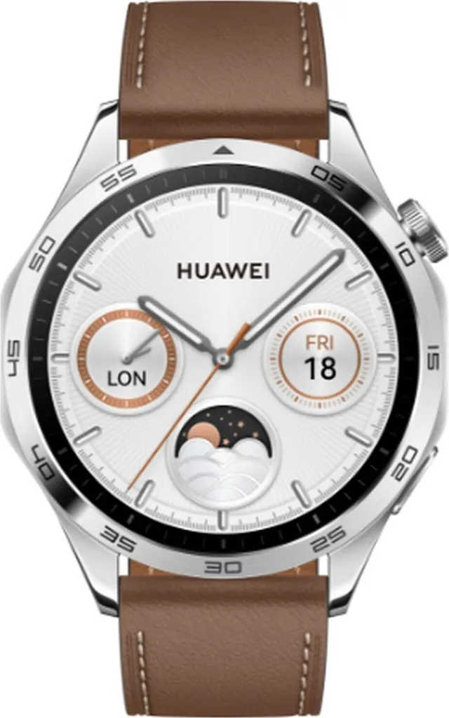 Huawei Watch GT4 46mm Smartwatch avec GPS et Autonomie Longue Durée NFC