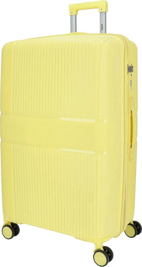 DYX 4 Rollen Koffer L 76 cm Rom gelb