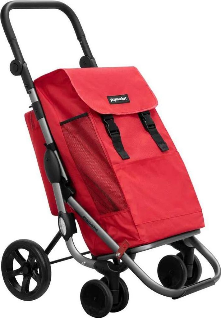 Playmarket Go Plus Premium Carrello della spesa Rosa Rosa Immagine del prodotto 