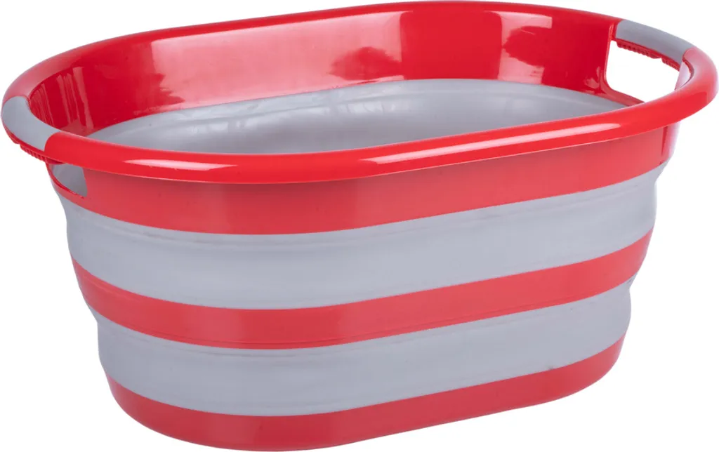 Fini l'encombrement : Panier à Linge Pliable 27L Dirt Devil 60x45x30 cm