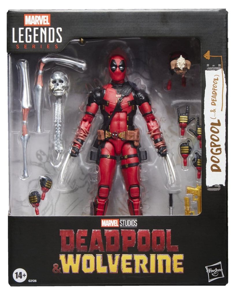 Deadpool & Wolverine Marvel Legends Actionfigur Dogpool & Produktbild 