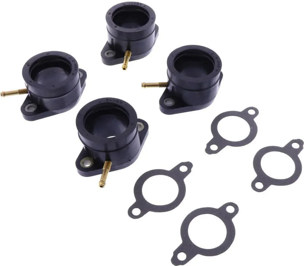 JMP 81500550 Jeu de 4 Pipes d'Admission pour Moto Yamaha XJ 600 Diversion