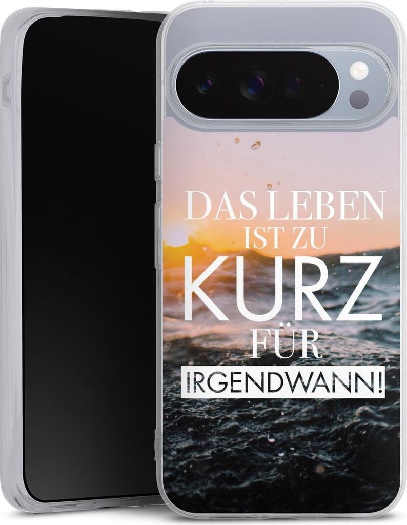DeinDesign Handyhülle für Google Pixel 10 Pro XL Silikon Hülle Case Smartphone Schutzhülle Meer Statement Spruch