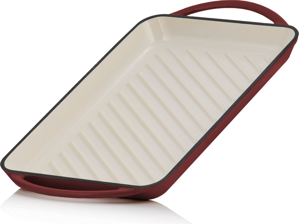 Grilovací tanier na jedlo | 39,5 x 22 x 3,5 cm | Tmavá Obrázok produktu 