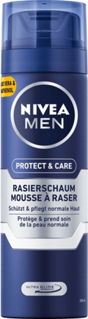 NIVEA MEN RASIERSCHAUM ORIGINAL-MILD, 200 ml Schaum
